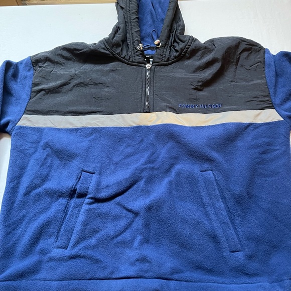 Tommy Hilfiger Sport Polar Fleece Hoodie size M - Picture 2 of 6